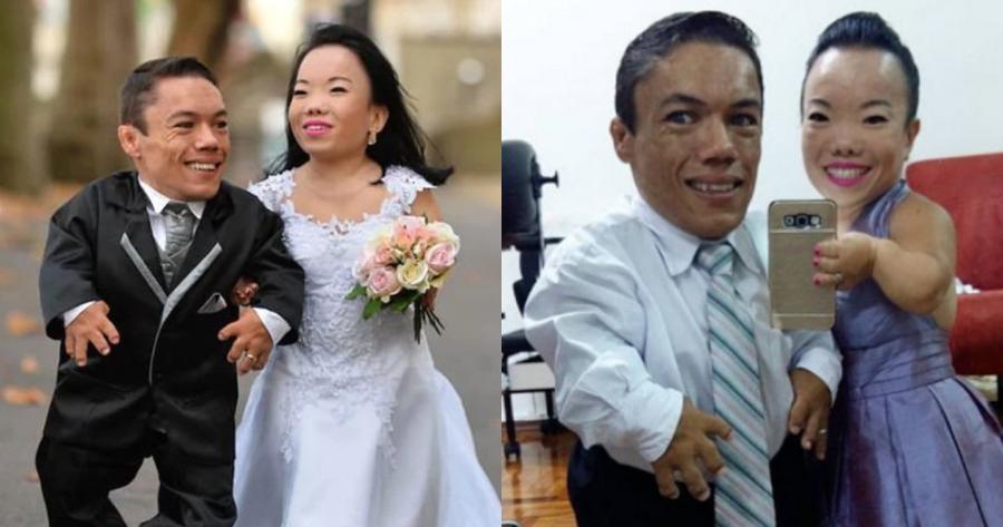 Μπήκαν στο Ρεκόρ Γκίνες: Αυτό είναι επίσημα το πιο κοντό και το πιο αξιολάτρευτο ζευγάρι στον κόσμο