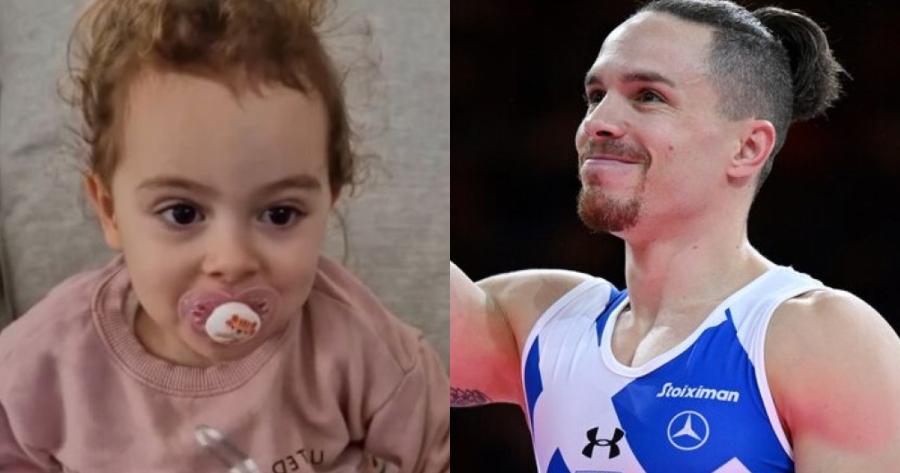 «Περήφανοι πάντα»: Η πιο τρυφερή στιγμή με τις κόρες του Πετρούνια να τον καμαρώνουν με το «Χρυσό» και να ακούει τον Εθνικό Ύμνο