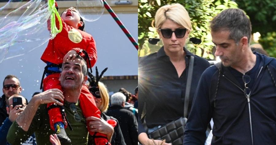 Όλοι κοιτούσαν το πρόσωπο της: Η δημόσια εμφάνιση της Σίας Κοσιώνη στο Γκάζι και το σούσουρο με την μάσκα της