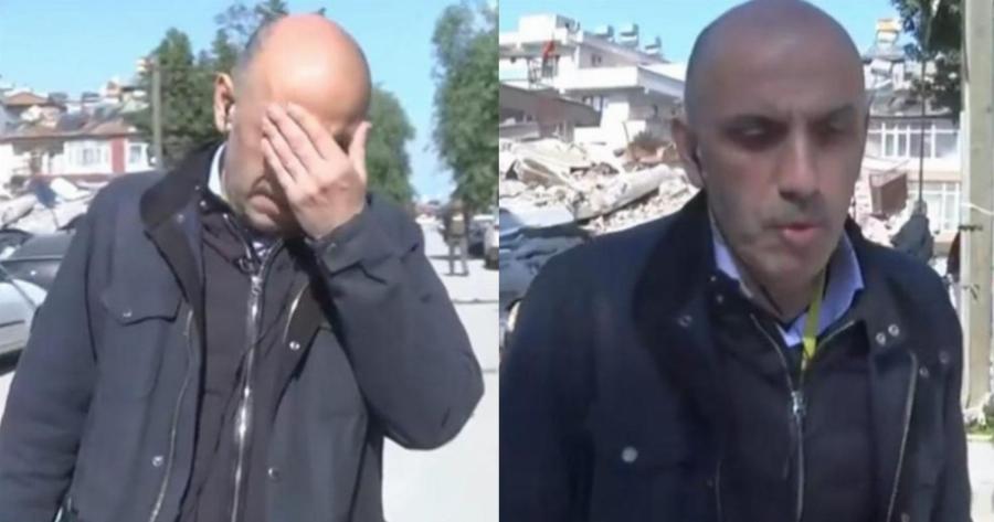 «Μούδιασε» ο δημοσιογράφος του ΣΚΑΪ Μανώλης Κωστίδης: Η συγκλονιστική στιγμή που είδε τη σορό στα ερείπια του σεισμού