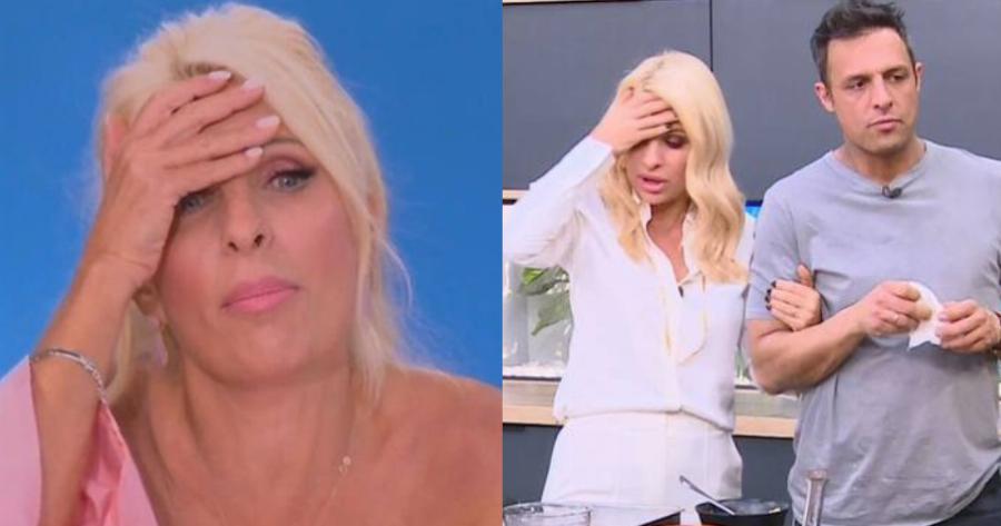 Μάζευε τα ασυμμάζευτα η Ελένη Μενεγάκη: Η γκάφα on air που έτρεχε να σώσει