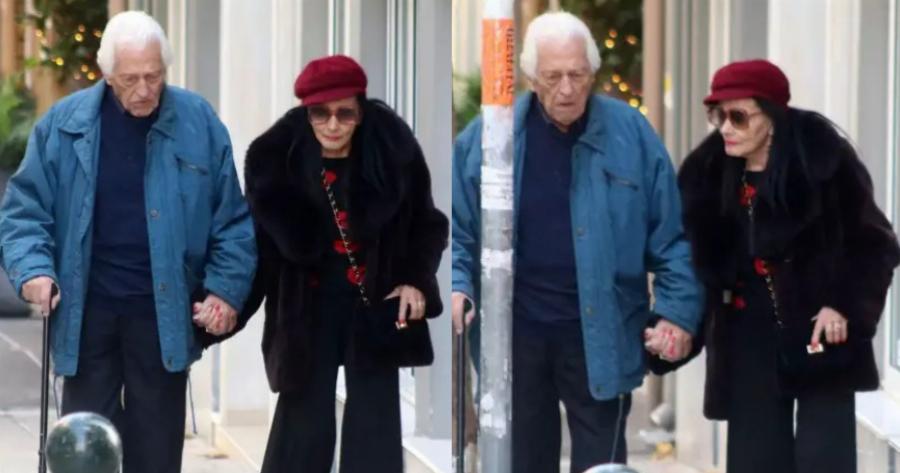 Ερωτευμένη η Ζωζώ Σαπουντζάκη: Χέρι-χέρι με τον σύντροφό της στο κέντρο της Αθήνας