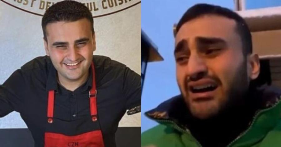 «Σας παρακαλώ, βοηθήστε μας»: Ξέσπασε σε δάκρυα ο άλλοτε χαμογελαστός Τούρκος σεφ