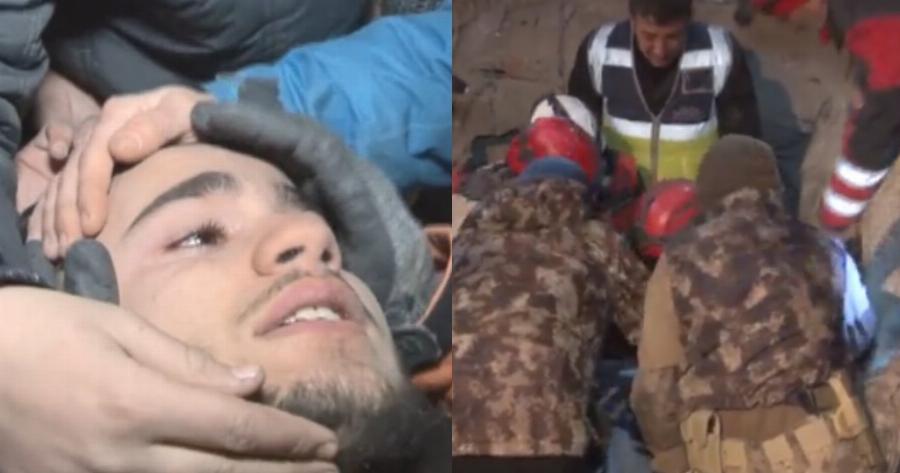 Έπινε τα ούρα του για να επιβιώσει: 17χρονος απεγκλωβίστηκε μετά από 94 ώρες και η μαρτυρία του συγκινεί