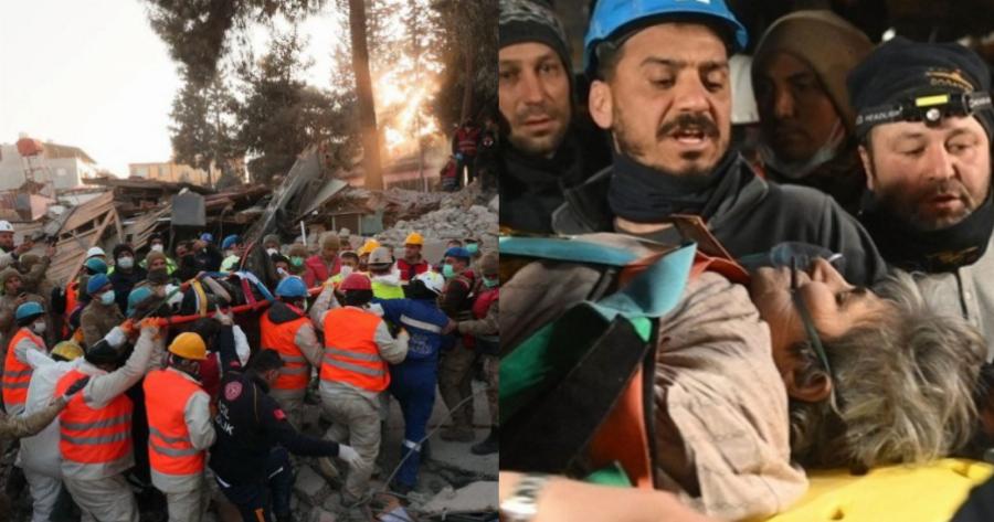 Τα έδωσαν όλα και αψήφησαν κάθε πιθανότητα: Διέσωσαν 42χρονη γυναίκα στην Τουρκία ύστερα από 222 ώρες στα ερείπια