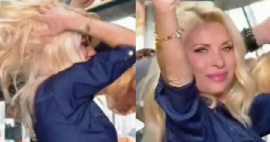 Έβαλε «φωτιά» στο πλατό: Η Ελένη Μενεγάκη χόρεψε τσιφτετέλι και τους τρέλανε με τα λικνίσματά της