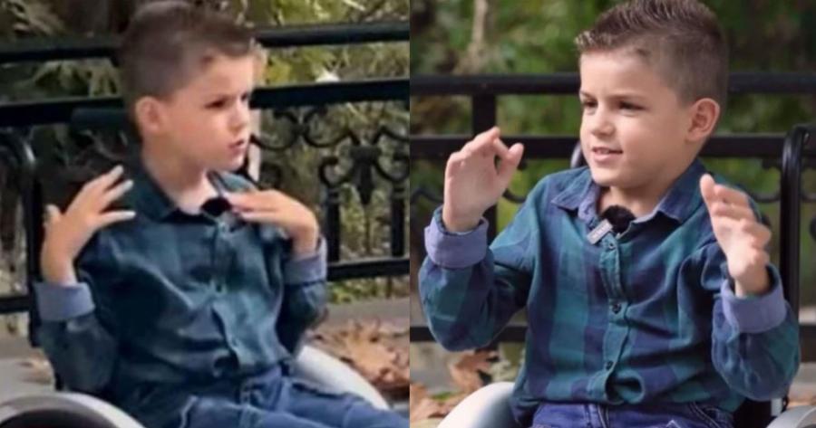 Συγκινεί 9χρονος ΑμεΑ: «Δεν μπορώ να περπατήσω αλλά έχω καταφέρει πράματα και θάματα!»