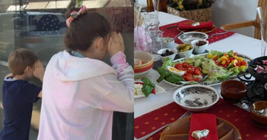 Αληθινή εξομολόγηση: Τα παιδιά μου κοιτούσαν απ’ το τζάμι τον πατέρα τους να τρώει Σαρακοστιανά ενώ αυτά πεινούσαν