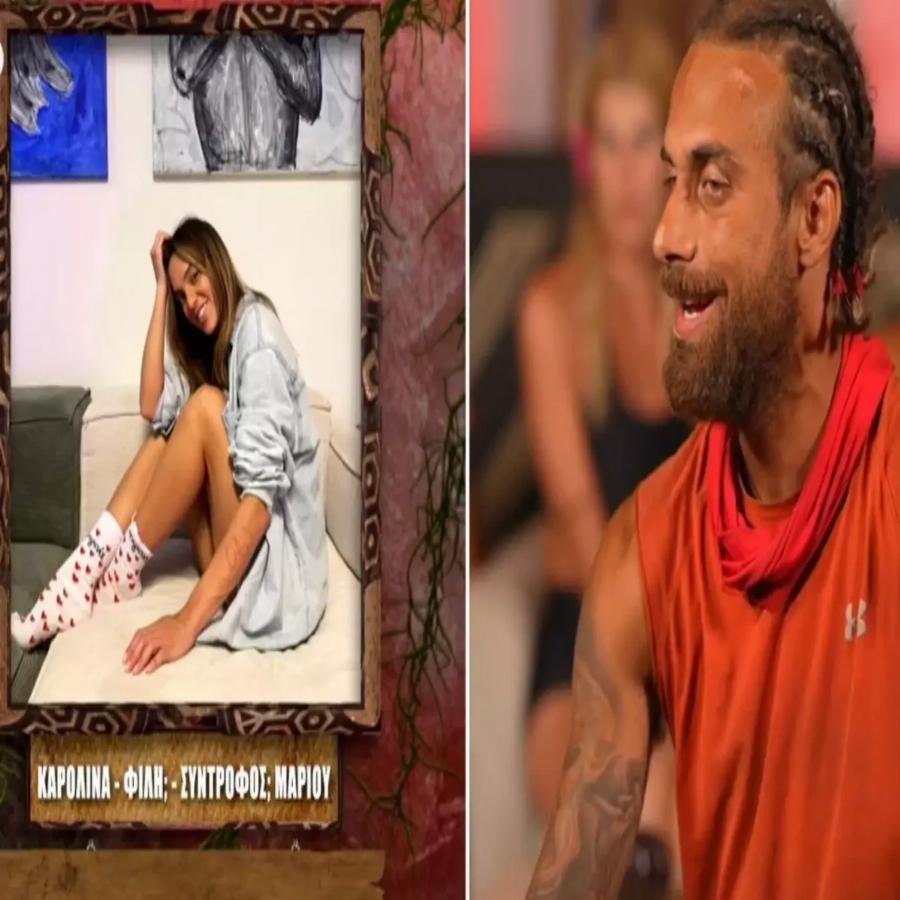 Χαμός στο Survivor: Ασταμάτητος ο Μάριος, είναι ξανά μαζί με την Ελευθέρια, “πλήρωσε” με το ίδιο νόμισμα την Καρολίνα