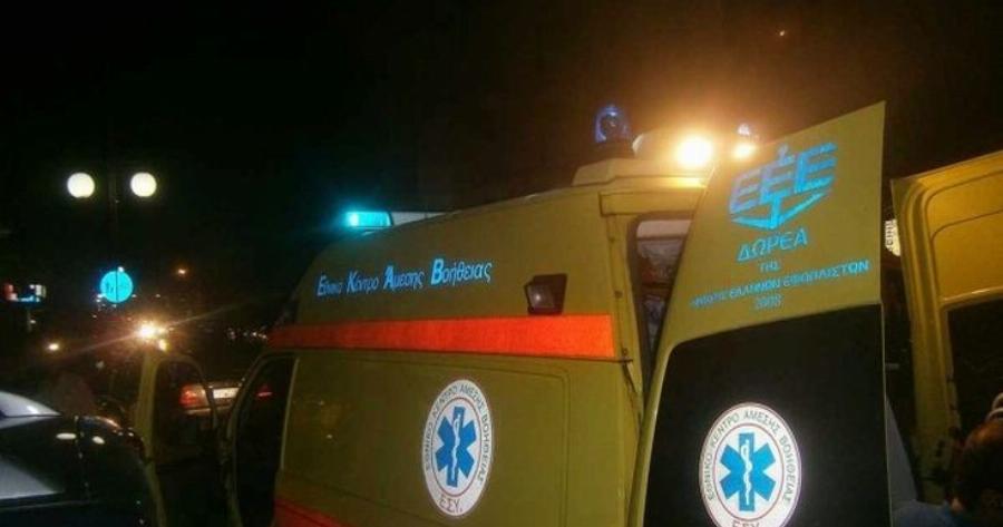 Τροχαίο δυστύχημα – Συναγερμός στο ΕΚΑΒ