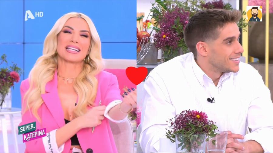 Τον γνώρισε και από κοντά: Ο κούκλος 29χρονος τενόρος «εισβάλει» στην εκπομπή της Κατερίνας Καινούργιου