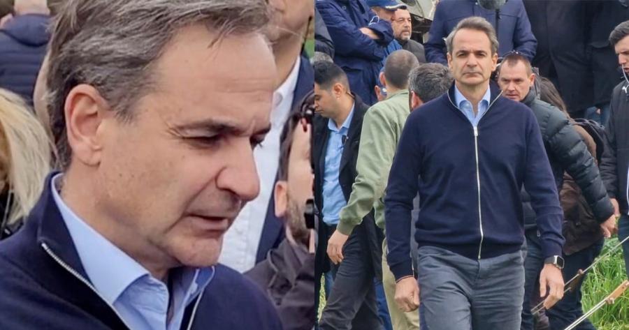 Κυριάκος Μητσοτάκης από Τέμπη: «Θα μάθουμε τα αίτια, θα κάνουμε ό,τι περνά από το χέρι μας να μην ξανασυμβεί»