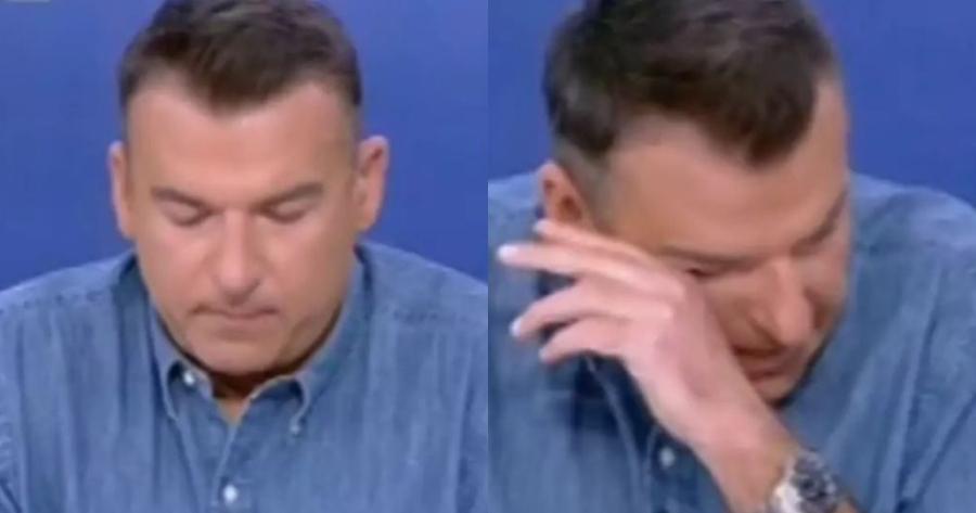 «Δεν μπορώ να το διαχειριστώ»: «Λύγισε» ο Γιώργος Λιάγκας με τον πατέρα που ψάχνει τον γιο του μετά από τη σύγκρουση στα Τέμπη