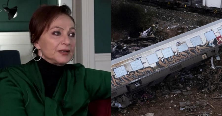 Με λίγα λόγια τα είπε όλα: «Καταπέλτης» η ανάρτηση της Φιλαρέτης Κομνηνού για την τραγωδία στα Τέμπη
