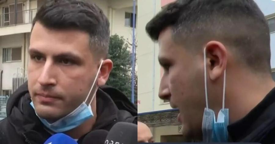 Μέσα σε δύο λεπτά τα είπε όλα: Θρηνεί τον πατέρα και τον 15χρονο αδερφό του που ήταν στα Τέμπη και ζητάει τα αυτονόητα
