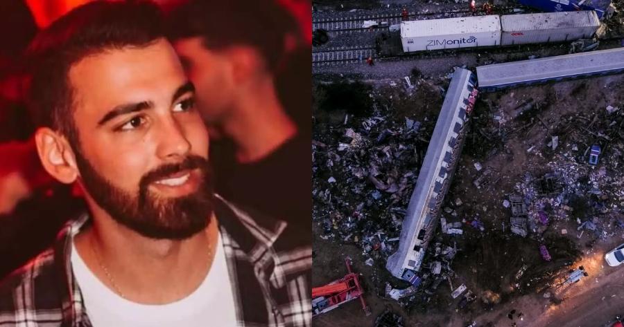 Συγκινεί η μαρτυρία του: «Πάτα πάνω μου για να βγεις» είπε ο Μιχάλης Κλάψης στην συνεπιβάτιδα του στα Τέμπη