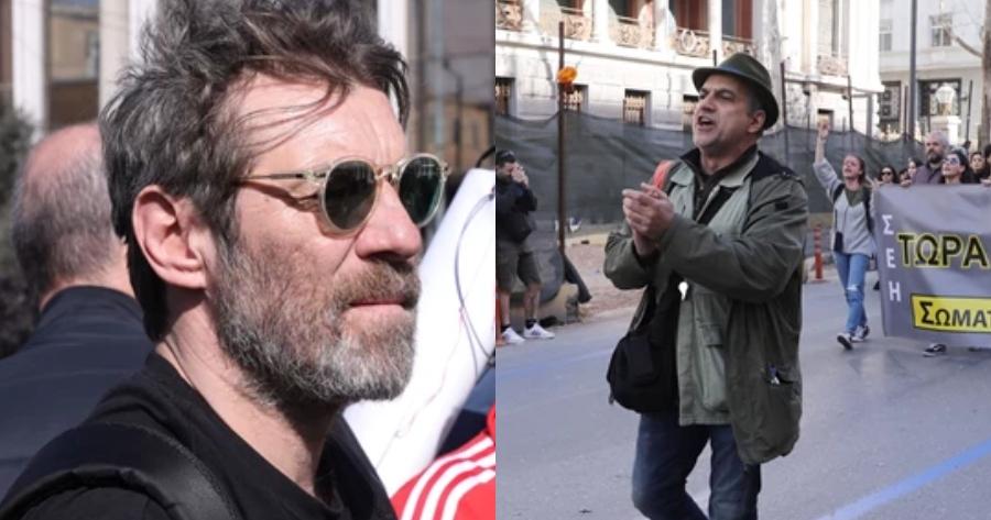 Ο καλλιτεχνικός κόσμος έδωσε το “παρών” για τα Τέμπη: Πολλοί γνωστοί ηθοποιοί και καλλιτέχνες στη συγκέντρωση