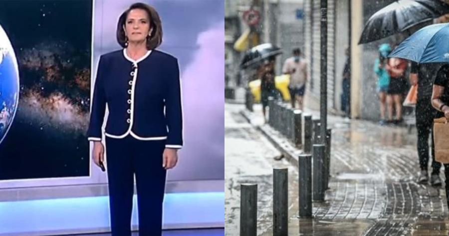 «Καταιγίδες, βροχές και άνοδος της θερμοκρασίας»: Προειδοποίηση από την Χριστίνα Σούζη για ισχυρές καταιγίδες
