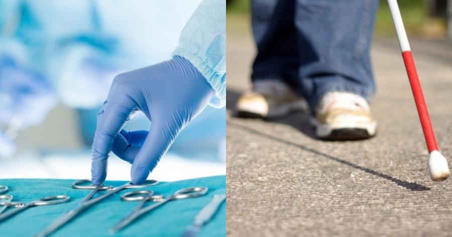 Μεγάλο ιατρικό επίτευγμα: Τυφλός ξανά βρήκε το φως του μετά από πρωτοποριακή επέμβαση