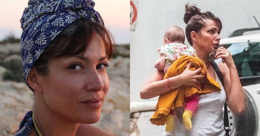 Τρισευτυχισμένη και με τρείς νονούς: Η Κλέλια Ρένεση βάφτισε την μικρή κόρη της και μοιράστηκε τα τρυφερά στιγμιότυπα