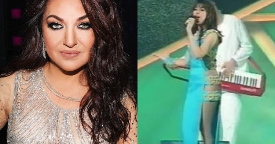 Θύμισε Eurovision 1993: Η Καίτη Γαρμπή έβαλε στα 61 της το απόλυτο φόρεμα και το Twitter την αποθέωσε