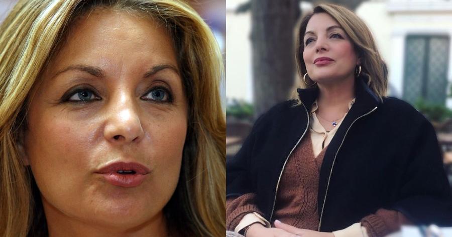 Με κορμάκι και μωβ περούκα: Σούσουρο με την Άντζελα Γκερέκου, διέρρευσε ακυκλοφόρητη φώτο της