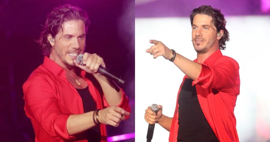 Εκνευρισμένος σταμάτησε να τραγουδάει: Έξαλλος ο Νίκος Οικονομόπουλος γιατί «έφαγε» στο πρόσωπο πανέρια με λουλούδια