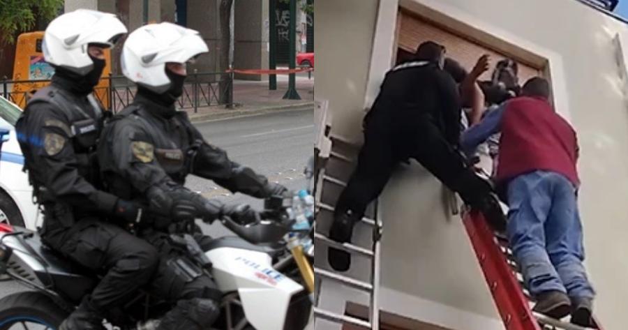 Στιγμές αγωνίας: Η ομάδα ΔΙΑΣ απεγκλώβισε ανήλικο παιδί από φλεγόμενο διαμέρισμα