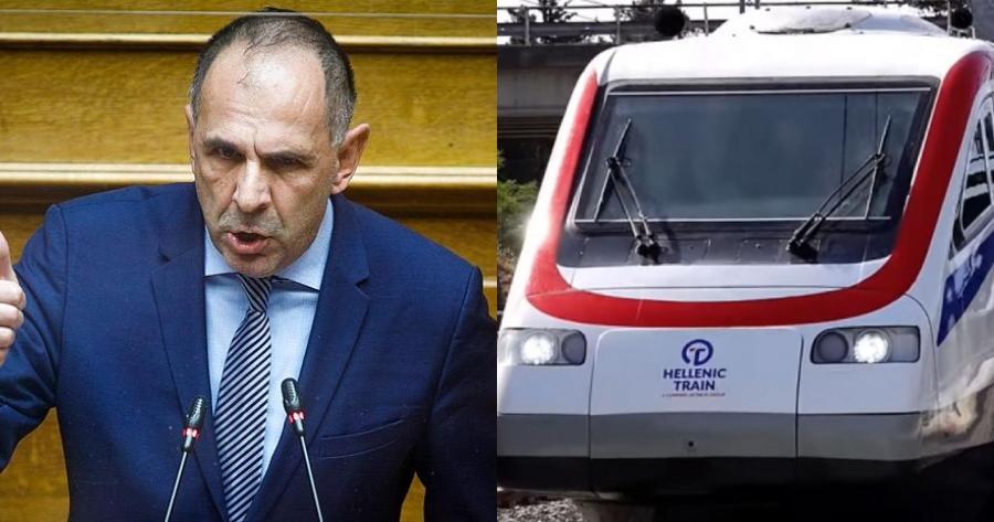 Γιώργος Γεραπετρίτης: «Θα μπω στο πρώτο τρένο που θα ξεκινήσει τα δρομολόγια»