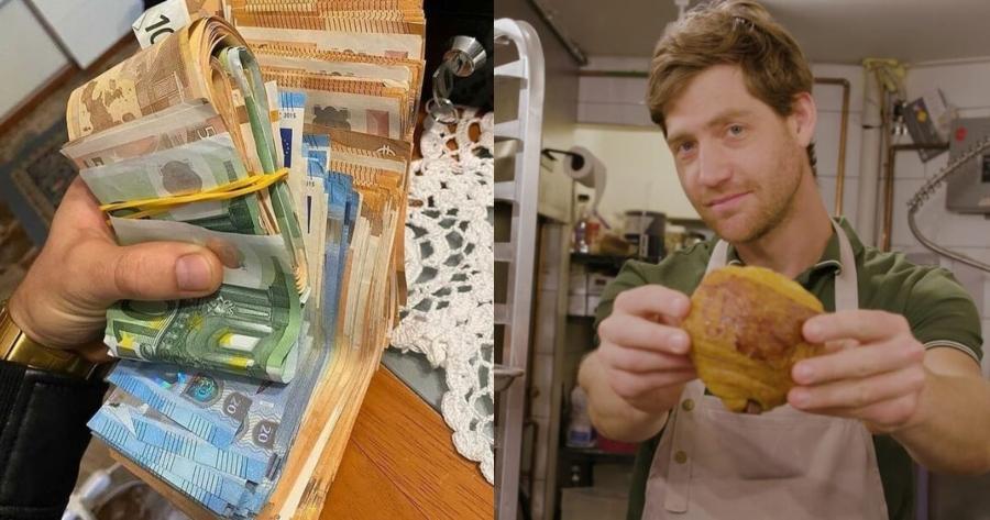 Η ιστορία της επιτυχίας: 34χρονος υπάλληλος με 1.500€ μισθό παραιτήθηκε, έγινε φούρναρης και βγάζει 130.000€ το μήνα