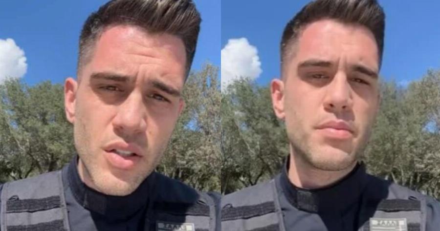 Πορεία διαμαρτυρίας για τα Τέμπη: Αστυνομικός συγχαίρει τους διαδηλωτές, «Είμαστε 1000% μαζί σας, μακάρι να μπορούσαμε κι εμείς»