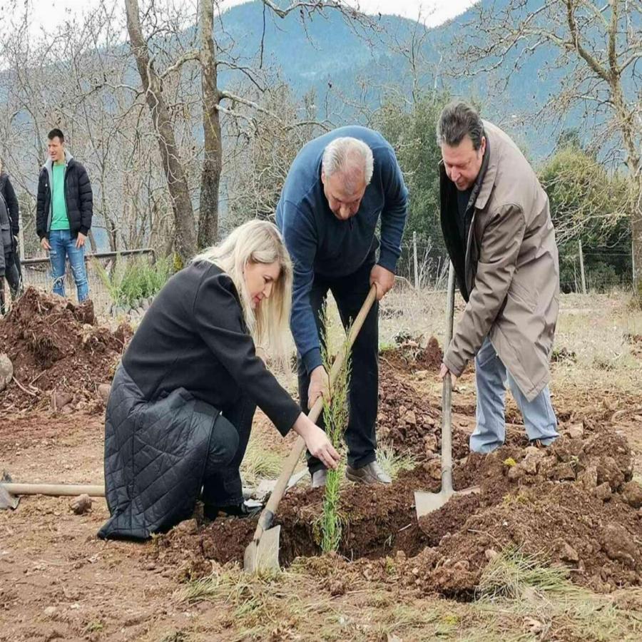 Συγκινούν φοιτητές για την τραγωδία στα Τέμπη: Φύτεψαν 57 κυπαρίσσια στη μνήμη των 57 θυμάτων