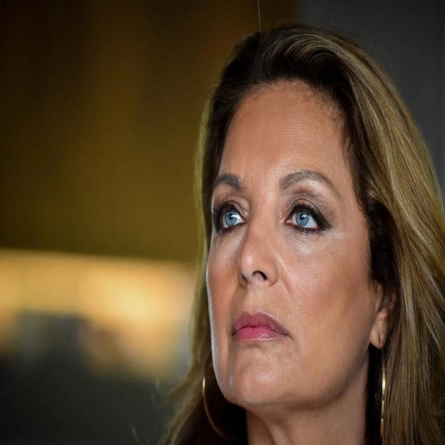 Με κορμάκι και μωβ περούκα: Σούσουρο με την Άντζελα Γκερέκου, διέρρευσε ακυκλοφόρητη φώτο της