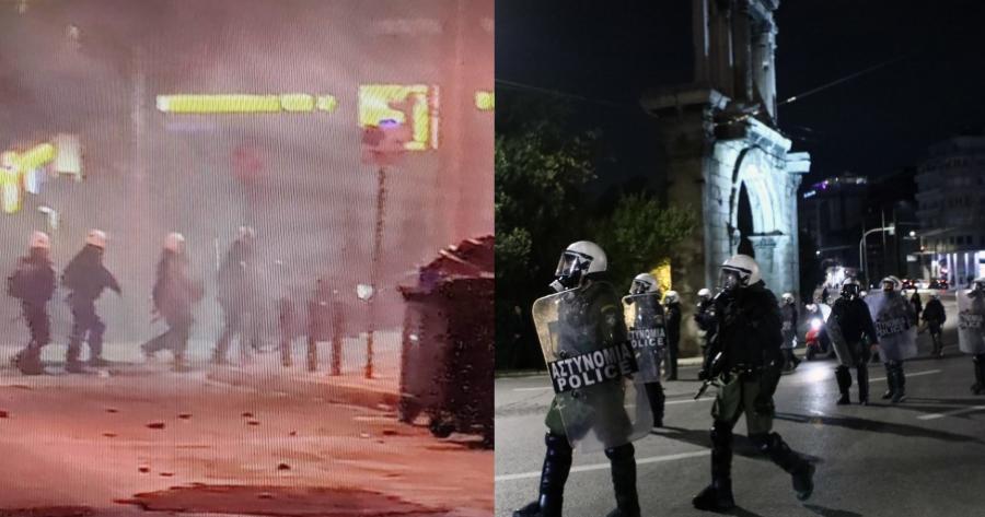 Σοβαρά επεισόδια έξω από τα γραφεία της Hellenic Train