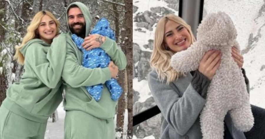 «Δύσκολη η ημέρα, αλλά η νύχτα ακόμα δυσκολότερη»: Μαρτυρικό το χθεσινό βράδυ για Τούνη και Αλεξάνδρου με τον 2,5 μηνών γιο τους