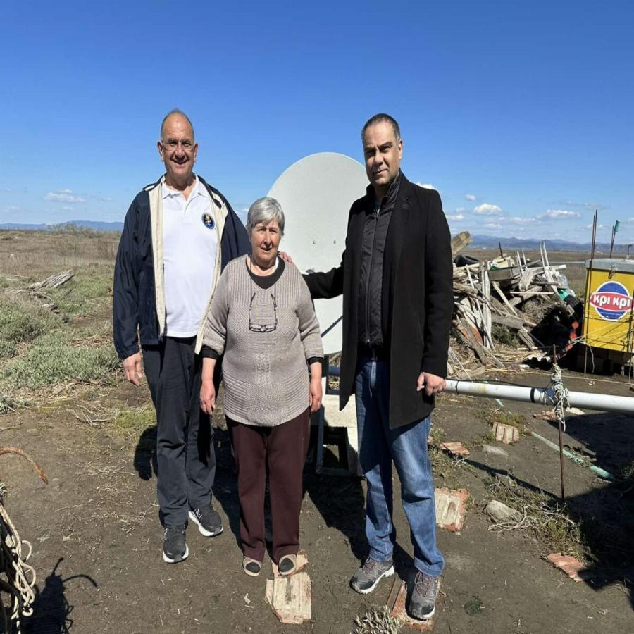 Όμορφα νέα: Η «Κυρά του Έβρου» έχει πλέον δορυφορικό τηλέφωνο και ίντερνετ