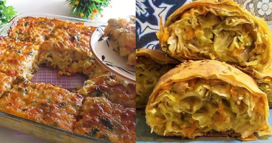 Θα γλείφετε τα δάχτυλά σας: Η ωραιότερη και ευκολότερη συνταγή για πίτα με λάχανο και πατάτες