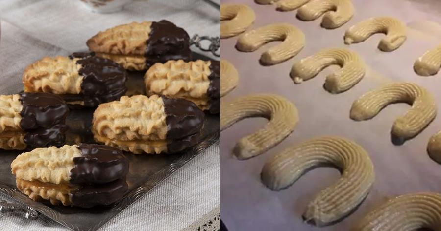 Ονειρικά, νοσταλγικά πτι φουρ: Η πιο εύκολη συνταγή για να τα φτιάξετε γεμιστά με μαρμελάδα και βουτηγμένα στη σοκολάτα