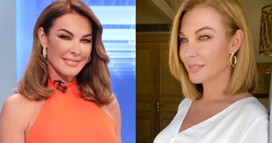 Μοίρασε «εγκεφαλικά»: Η Τατιάνα Στεφανίδου μαγνήτισε τα βλέμματα με τις χρυσές γόβες και το εντυπωσιακό φόρεμα