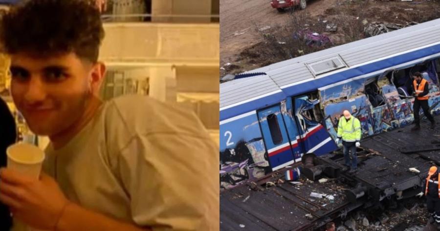 Μετά την τραγωδία στα Τέμπη ήρθαν τα ευχάριστα: Εξιτήριο για τον 21χρονο Στέλιο 1 μήνα μετά τη φονική σύγκρουση