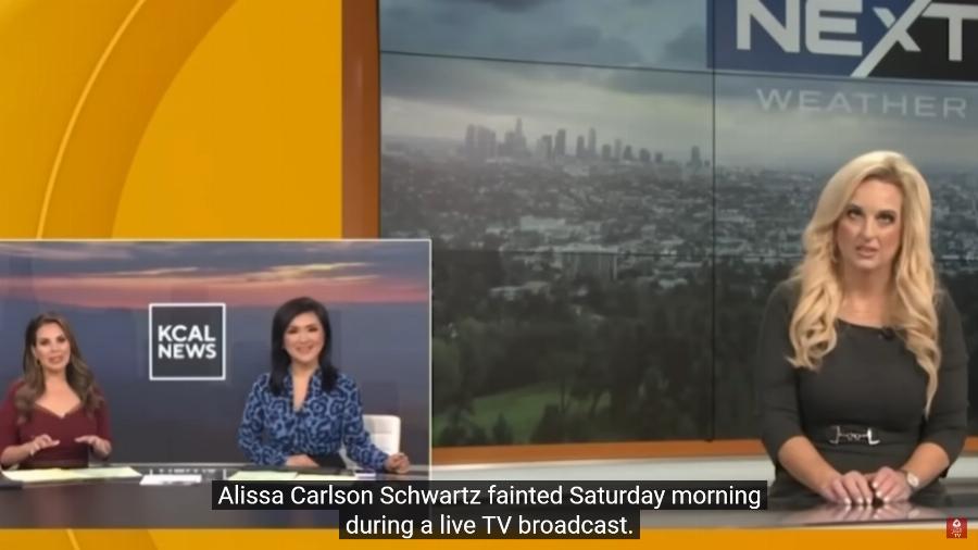 «Μούδιασαν» όλοι στο στούντιο: Παρουσιάστρια λιποθύμησε σε ζωντανή μετάδοση την ώρα του δελτίου ειδήσεων
