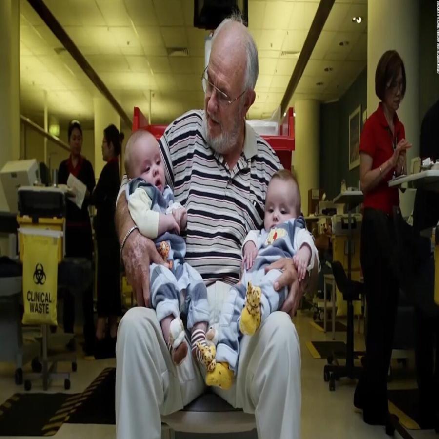 Ο ήρωας που έσωσε 2,4 εκατ. βρέφη: Ο Τζέιμς Χάρισον απέκτησε ένα μοναδικό χάρισμα