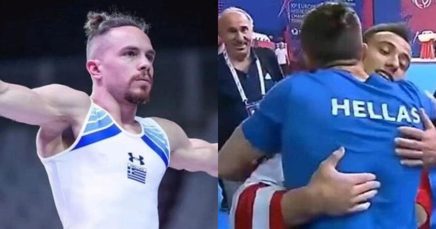 Συγκινητικές στιγμές: Έτρεξε να «υποκλιθεί» στον Λευτέρη Πετρούνια ο Τούρκος αθλητής που τον νίκησε