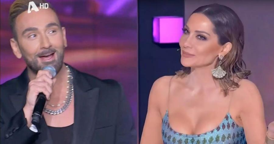 «Κούκλα μου, ρίξε κάτι πάνω σου»: Χαμός με το αποκαλυπτικό ρούχο της Δέσποινας Βανδή στο J2US