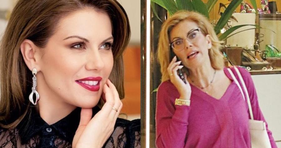 Κοστίζει όσο ένα αμάξι: Όλοι κοίταγαν την τσάντα της Ευγενίας Μανωλίδου που βγήκε βόλτα στο κέντρο της Αθήνας