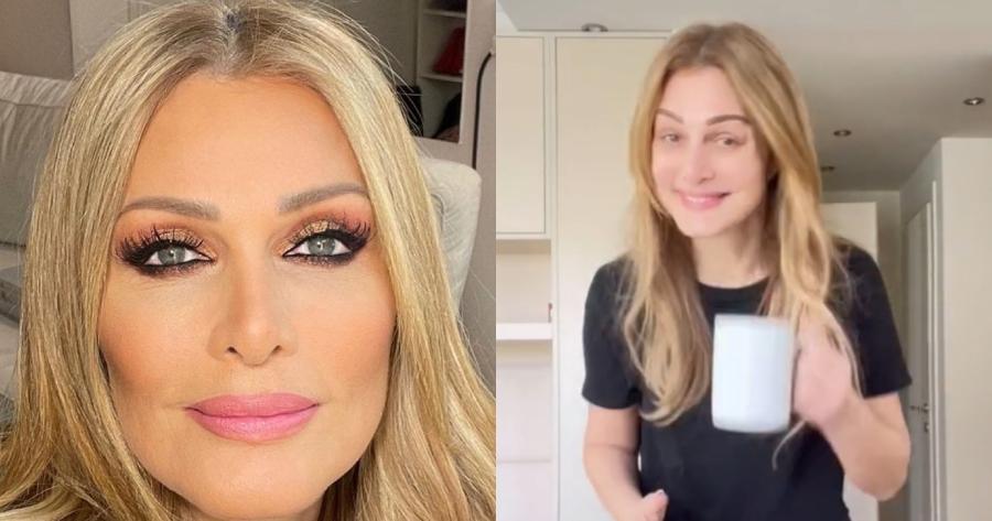 Με ροζ μάρμαρο στον τοίχο, τεράστιο καθρέφτη και μίνιμαλ: Το μπάνιο της Νατάσας Θεοδωρίδου είναι το όνειρο κάθε γυναίκας