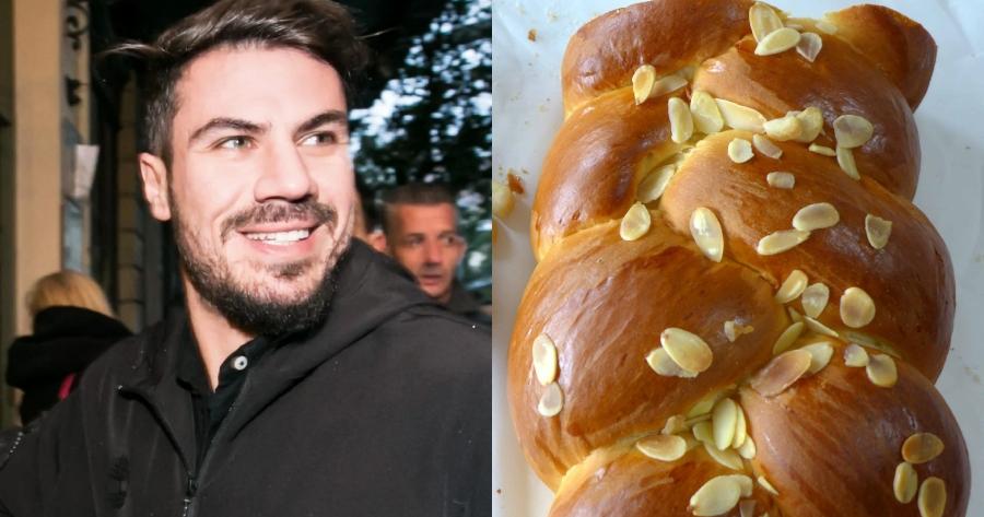 Χωρίς μίξερ και κόπο, έτοιμο σε 30′: Η συνταγή του Άκη για το πιο νόστιμο Πασχαλινό τσουρέκι