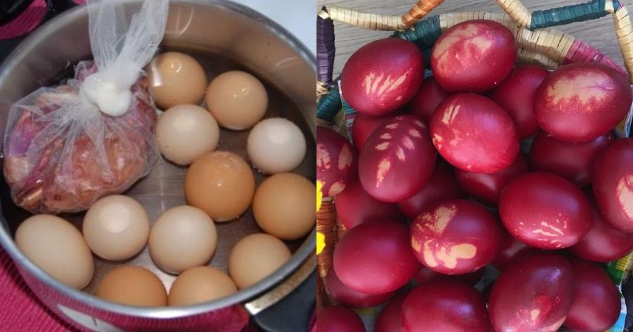 Όπως στα παλιά τα χρόνια: Οι 4 οικολογικοί και παραδοσιακοί τρόποι για να βάψετε τα Πασχαλινά αυγά