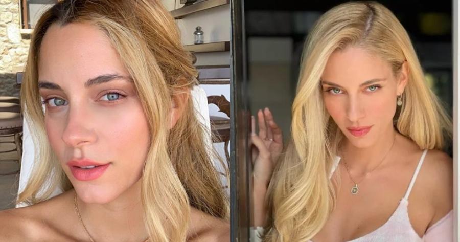 Με λευκό φόρεμα σαν Ελληνίδα θεά: Η Δούκισσα Νομικού στη βάπτιση των παιδιών της ήταν η πιο καλοντυμένη μαμά