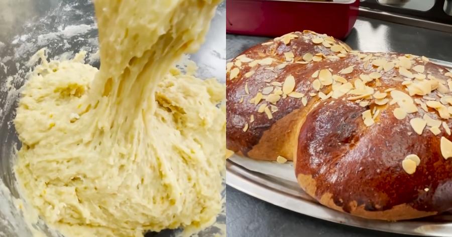 Το τσουρέκι των αρχάριων: Η συνταγή της Αργυρώς χωρίς μίξερ και ζύμωμα για να γίνει αφράτο και πεντανόστιμο